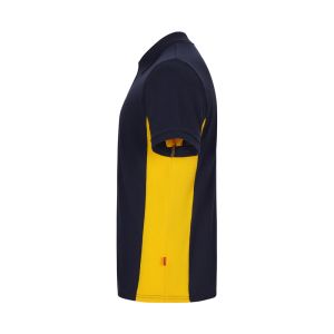 VL SUPAY. Двуцветна поло риза с пике (180 g/m²), къс ръкав, от памук (60%) и полиестер (40%)