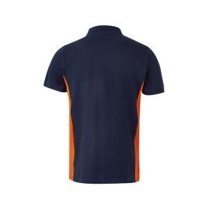 VL SUPAY. Двуцветна поло риза с пике (180 g/m²), къс ръкав, от памук (60%) и полиестер (40%)