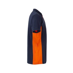 VL SUPAY. Двуцветна поло риза с пике (180 g/m²), къс ръкав, от памук (60%) и полиестер (40%)