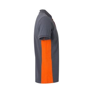 VL SUPAY. Двуцветна поло риза с пике (180 g/m²), къс ръкав, от памук (60%) и полиестер (40%)