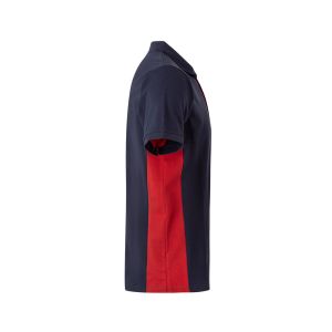 VL SUPAY. Двуцветна поло риза с пике (180 g/m²), къс ръкав, от памук (60%) и полиестер (40%)