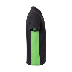VL SUPAY. Двуцветна поло риза с пике (180 g/m²), къс ръкав, от памук (60%) и полиестер (40%)
