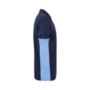 VL SUPAY. Двуцветна поло риза с пике (180 g/m²), къс ръкав, от памук (60%) и полиестер (40%)