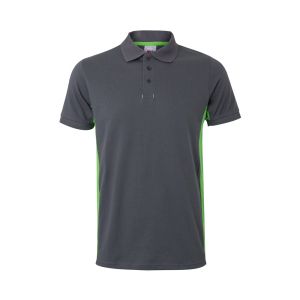 VL SUPAY. Двуцветна поло риза с пике (180 g/m²), къс ръкав, от памук (60%) и полиестер (40%)