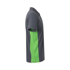VL SUPAY. Двуцветна поло риза с пике (180 g/m²), къс ръкав, от памук (60%) и полиестер (40%)