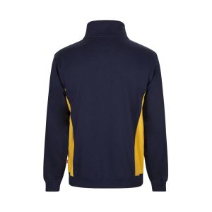 VL SVAROG. Двуцветен хавлиен суитшърт (260 г/м²) от полиестер (65%) и памук (35%)
