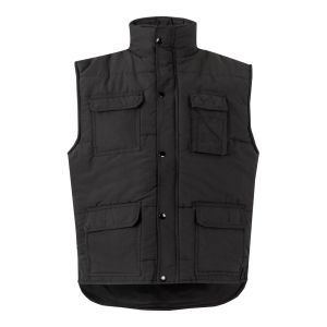 VL MEFITIS. Подплатена жилетка с много джобове (220 g/m²), от полиестер (100%)