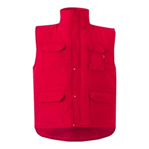 VL MEFITIS. Подплатена жилетка с много джобове (220 g/m²), от полиестер (100%)