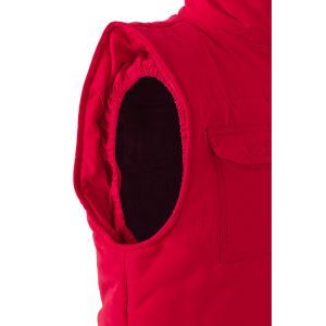 VL MEFITIS. Подплатена жилетка с много джобове (220 g/m²), от полиестер (100%)