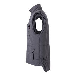 VL MEFITIS. Подплатена жилетка с много джобове (220 g/m²), от полиестер (100%)