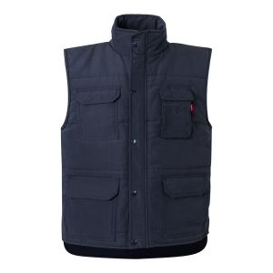 VL MEFITIS. Подплатена жилетка с много джобове (220 g/m²), от полиестер (100%)