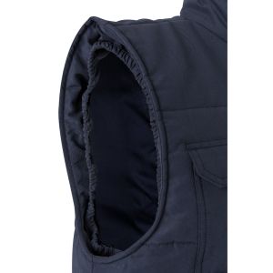 VL MEFITIS. Подплатена жилетка с много джобове (220 g/m²), от полиестер (100%)