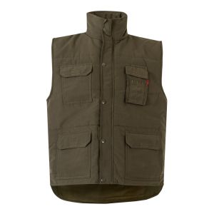 VL MEFITIS. Подплатена жилетка с много джобове (220 g/m²), от полиестер (100%)