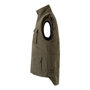 VL MEFITIS. Подплатена жилетка с много джобове (220 g/m²), от полиестер (100%)