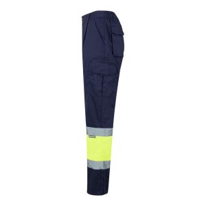 VL ATHENA. Двуцветни панталони от плат (210 g/m²), с подплата, с много джобове, от памук (20%) и полиестер (80%)