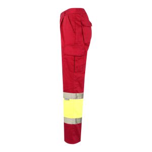 VL ATHENA. Двуцветни панталони от плат (210 g/m²), с подплата, с много джобове, от памук (20%) и полиестер (80%)