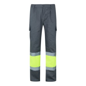 VL ATHENA. Двуцветни панталони от плат (210 g/m²), с подплата, с много джобове, от памук (20%) и полиестер (80%)