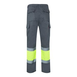 VL ATHENA. Двуцветни панталони от плат (210 g/m²), с подплата, с много джобове, от памук (20%) и полиестер (80%)