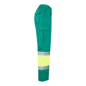 VL ATHENA. Двуцветни панталони от плат (210 g/m²), с подплата, с много джобове, от памук (20%) и полиестер (80%)