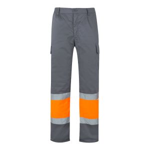 VL ATHENA. Двуцветни панталони от плат (210 g/m²), с подплата, с много джобове, от памук (20%) и полиестер (80%)