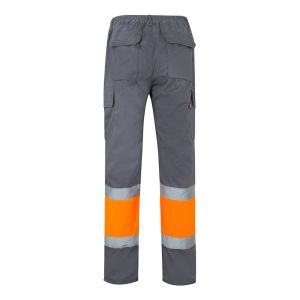 VL ATHENA. Двуцветни панталони от плат (210 g/m²), с подплата, с много джобове, от памук (20%) и полиестер (80%)