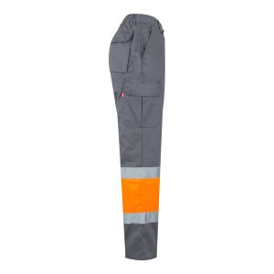 VL ATHENA. Двуцветни панталони от плат (210 g/m²), с подплата, с много джобове, от памук (20%) и полиестер (80%)