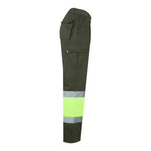 VL ATHENA. Двуцветни панталони от плат (210 g/m²), с подплата, с много джобове, от памук (20%) и полиестер (80%)