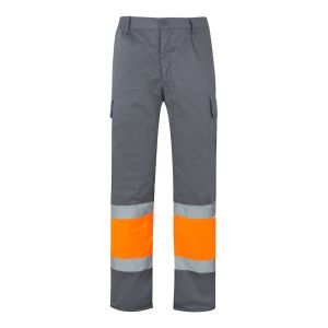 VL POSEIDON. Двуцветни панталони от плат с много джобове (210 г/м²), от памук (20%) и полиестер (80%)