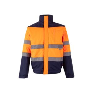 VL JUPITER LARGE. Двуцветно яке с подплънки (180 г/м²) от полиестер (100%), с полиуретаново покритие