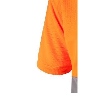 VL CUPID LARGE. Двуцветна поло риза тип „орлово око“ (160 g/m²) с къси ръкави, от полиестер (100%)