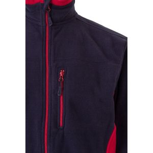 VL GERAS. Двуцветно яке от полар (220 г/м²) от полиестер (100%)