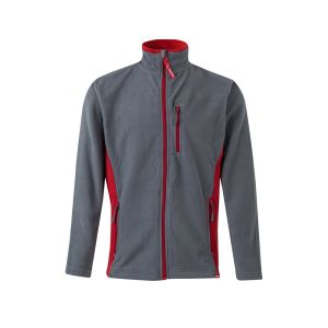 VL GERAS. Двуцветно яке от полар (220 г/м²) от полиестер (100%)