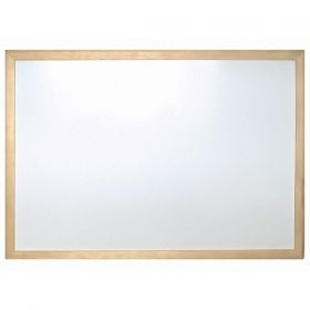 Бяла дъска с дървена рамка немагнитна Bi-Office  30х40 cm