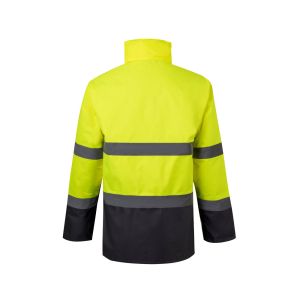 VL THEMIS LARGE. Двуцветна парка (190 g/m²), от полиестер (100%), с полиуретаново покритие