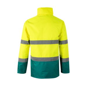 VL THEMIS LARGE. Двуцветна парка (190 g/m²), от полиестер (100%), с полиуретаново покритие