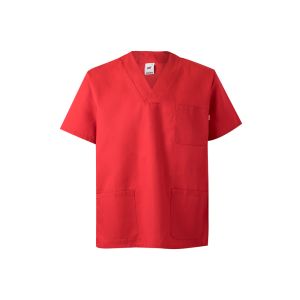 VL ILLAPA. Униформа от туид (190 g/m²) с къс ръкав, от полиестер (65%) и памук (35%)