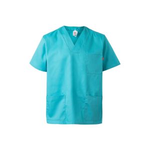 VL ILLAPA. Униформа от туид (190 g/m²) с къс ръкав, от полиестер (65%) и памук (35%)