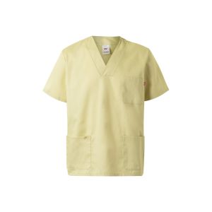 VL ILLAPA. Униформа от туид (190 g/m²) с къс ръкав, от полиестер (65%) и памук (35%)