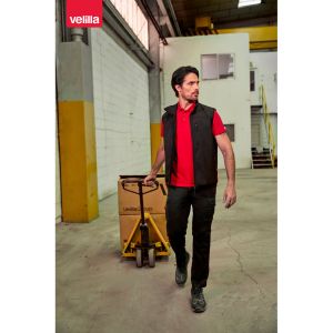 VL VARUNA. Софтшел жилетка (280 g/m²), с полярна подплата, от полиестер (94%) и еластан (6%)