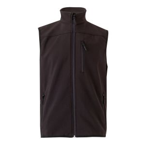 VL VARUNA. Софтшел жилетка (280 g/m²), с полярна подплата, от полиестер (94%) и еластан (6%)