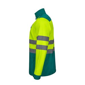 VL HESTIA LARGE. Двуцветно софтшел яке (280 g/m²), с поларена подплата и TPU мембрана, от полиестер (96%) и еластан (4%)