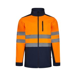 VL HESTIA LARGE. Двуцветно софтшел яке (280 g/m²), с поларена подплата и TPU мембрана, от полиестер (96%) и еластан (4%)