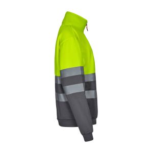 VL THOR LARGE. Двуцветен суитчър (300 g/m²) от полиестерен полар (100%)