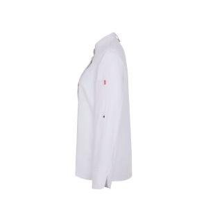 VL THOTH. Дамска униформа за кухня (190 g/m²) от памук (35%) и рециклиран полиестер (65%)