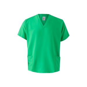 VL FLORA. Туника с къси ръкави (140 g/m²) от 100% микрофибър