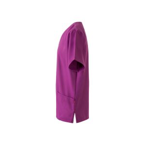 VL FLORA. Туника с къси ръкави (140 g/m²) от 100% микрофибър