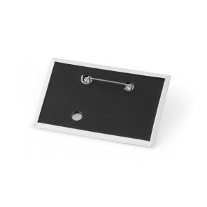 Button PIN 14. Хоризонтална правоъгълна значка с игла
