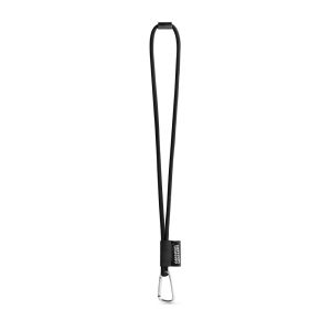 75089. SET Lanyard TUBE Long (Ø 7 мм) с D-образен карабинер 55 мм и предпазна закопчалка Ø 7 мм
