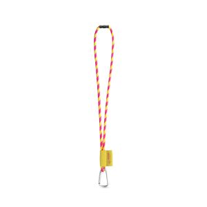 75089. SET Lanyard TUBE Long (Ø 7 мм) с D-образен карабинер 55 мм и предпазна закопчалка Ø 7 мм