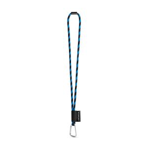 75089. SET Lanyard TUBE Long (Ø 7 мм) с D-образен карабинер 55 мм и предпазна закопчалка Ø 7 мм